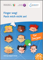 Titelbild der Broschüre Finger weg! Pack mich nicht an!