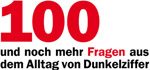 Titelbild Broschüre "100 und noch mehr Fragen aus dem Alltag von Dunkelziffer"