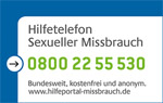 Logo Hilfetelefon Sexueller Missbrauch 0800 22 55 530