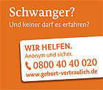 Logo Hilfetelefon vertrauliche Geburt