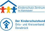 Logos Kinderschutz-Zentren Hannover und Osnabrück